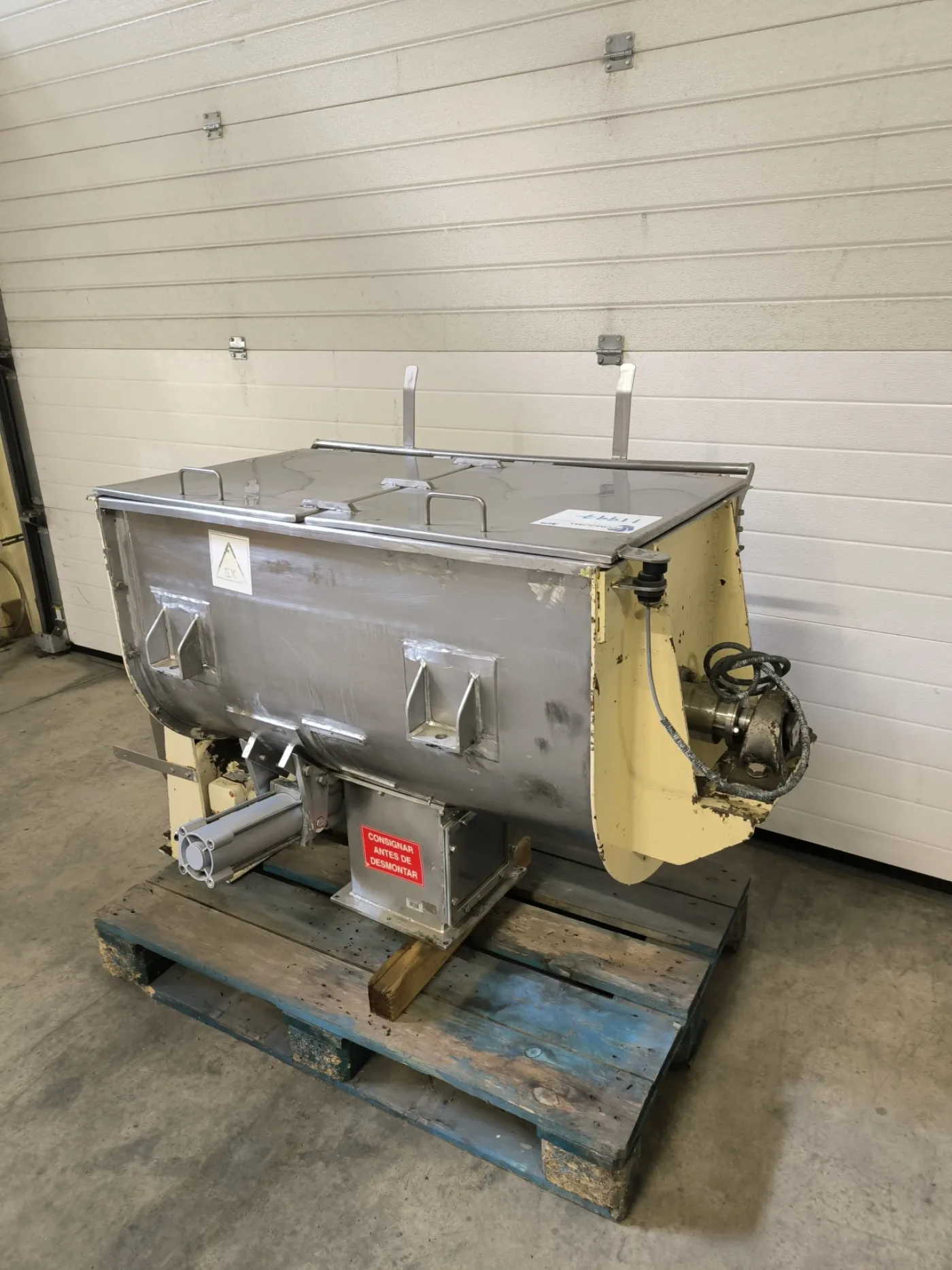 STAINLESS STEEL BAND MIXER 200 LITERS - 6