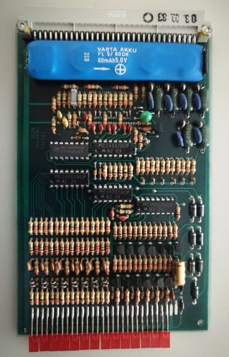 SCHEDA I/O PER ARGUS 3 – LAETUS – MOD.3538