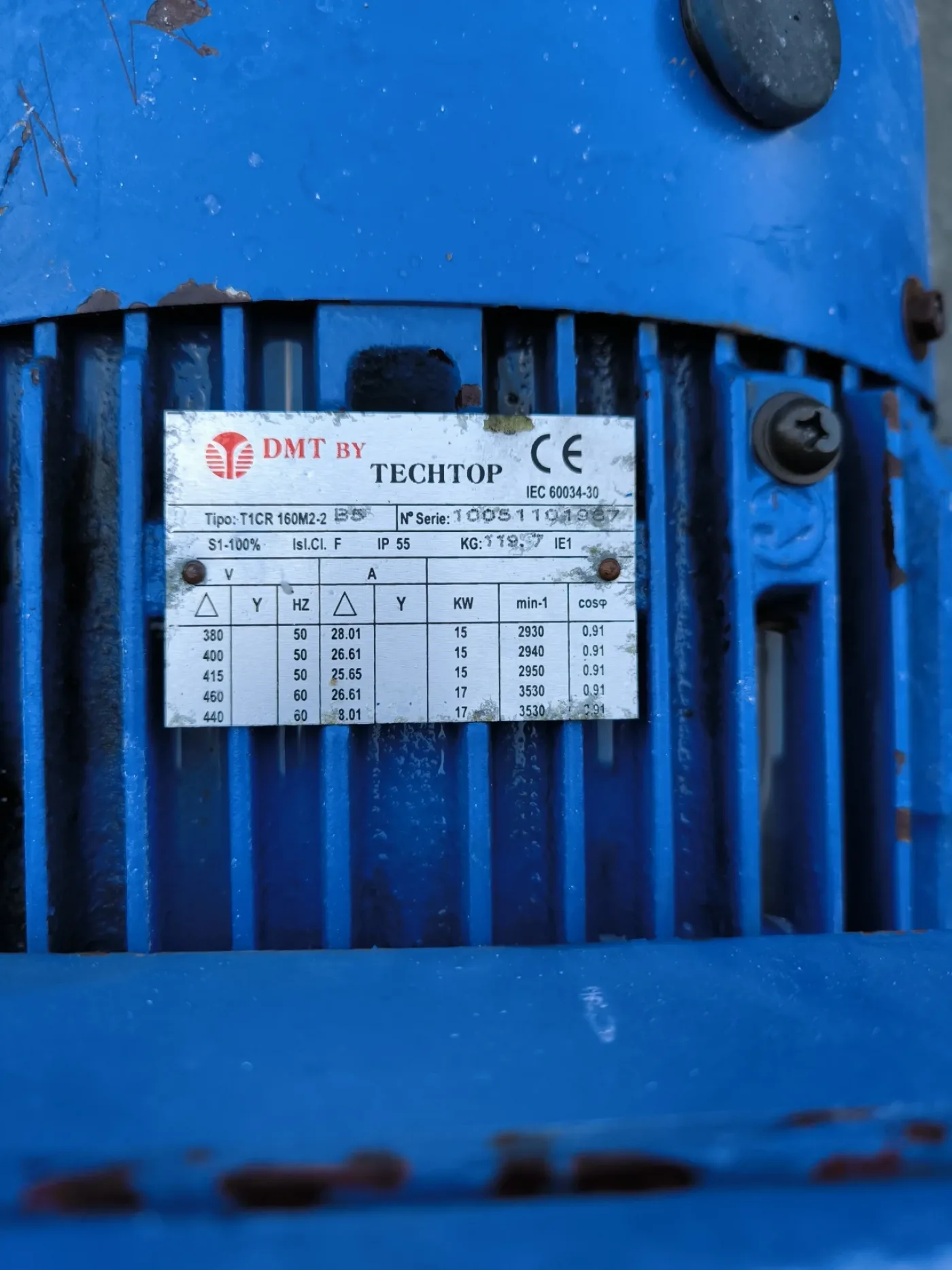 CENTRIFUGAL PUMP INOXPA S-38G 15 KW 80 M3/H - 2