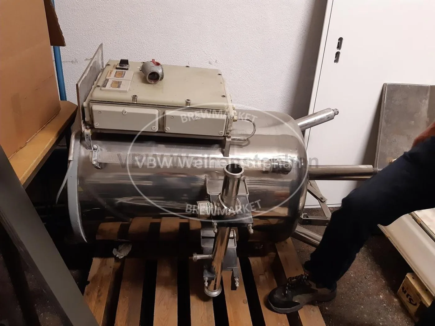 Kieselguhr mixing vessel - 2