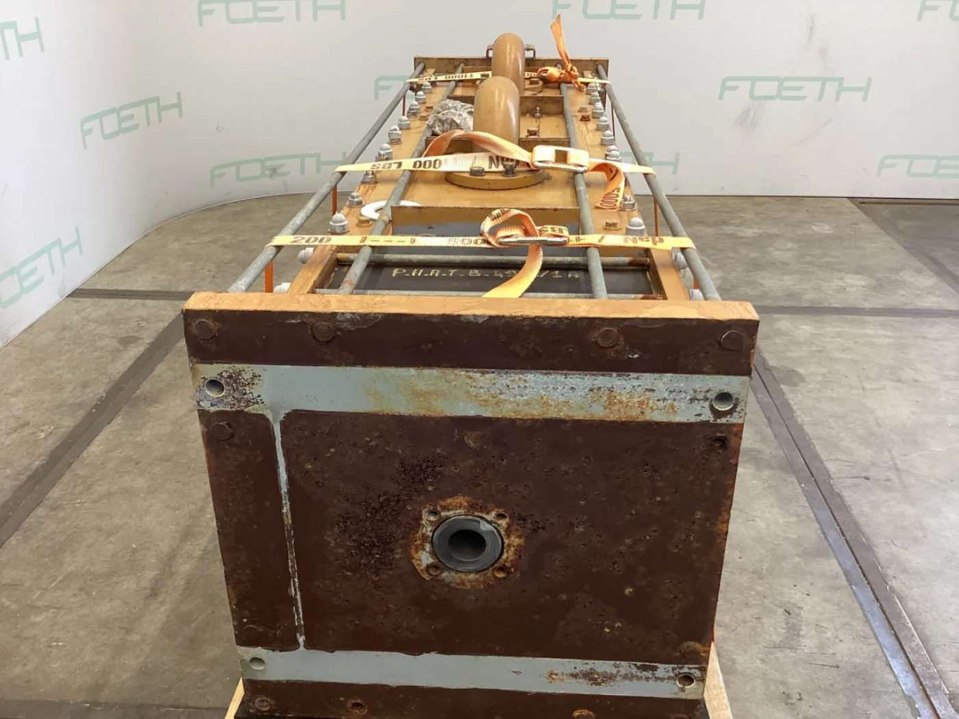 Vicarb Deutschland GmbH "Block Graphite" 16,2 m² - Shell and tube heat exchanger - 7