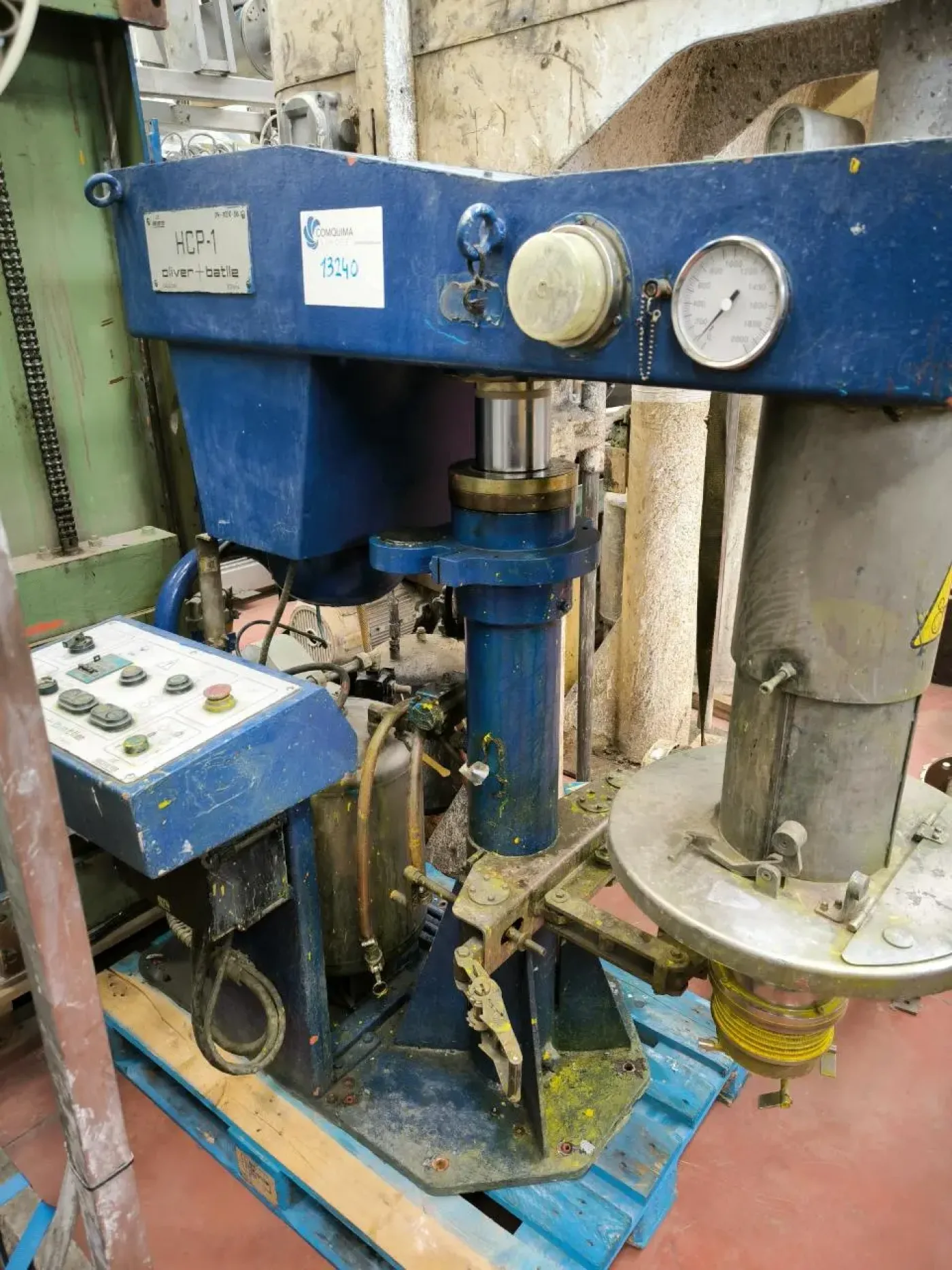 OLIVER AND BATLLE HCP-1 ATEX Immersion BALL MILL 7.5 kW - 1