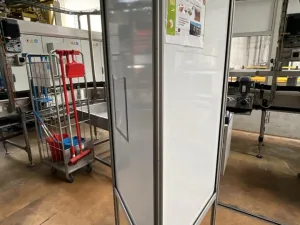 Unknown Three Sided Display White Board