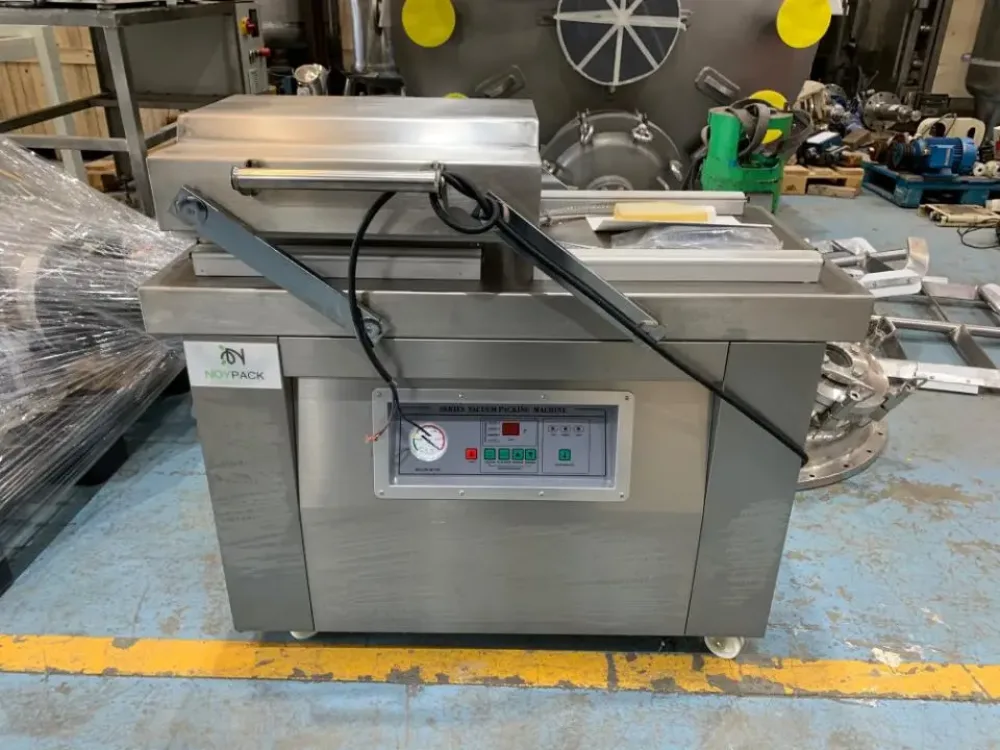 USED NOYPACK DZ400-2SB DOUBLE CHAMBER VACUUM PACKAGING MACHINE