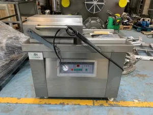 USED NOYPACK DZ400-2SB DOUBLE CHAMBER VACUUM PACKAGING MACHINE