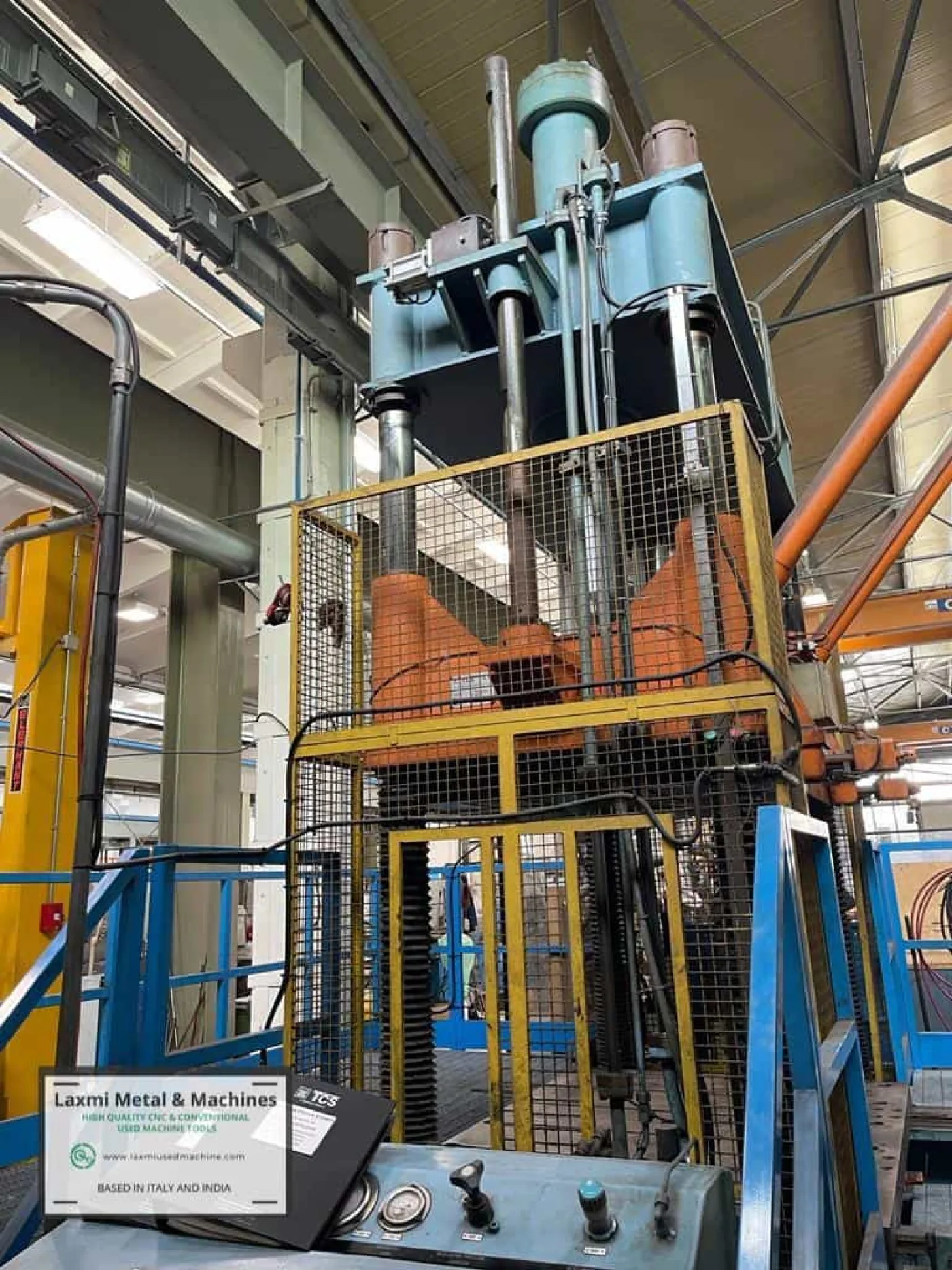 DIE SPOTTING PRESS, TCS (Italy) - 100T EQUIPPED WITH SIEMENS PLC - Laxmi Metal & Machines, Rohtak - 3