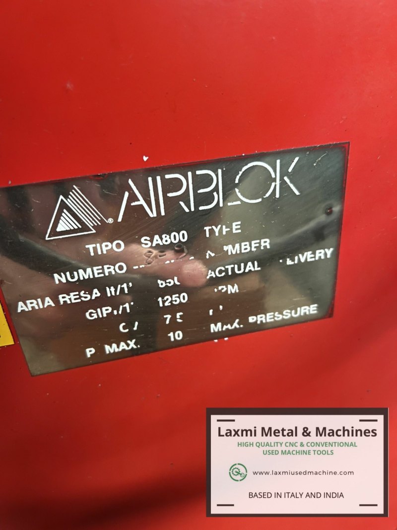 AIR COMPRESSOR, AIRBLOCK - SA800 - Laxmi Metal & Machines, Rohtak