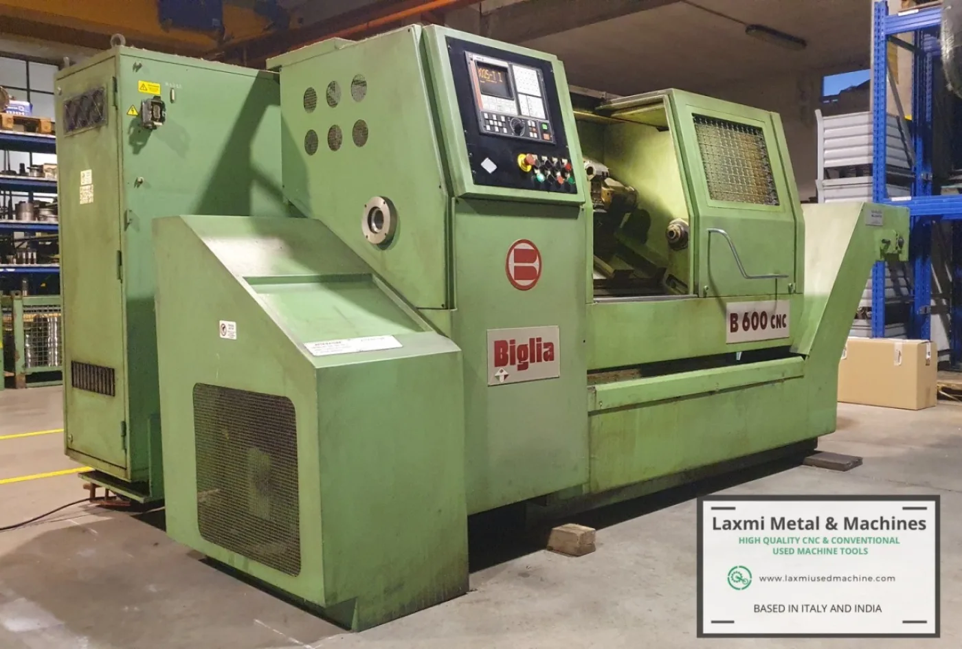 CNC LATHE, BIGLIA - B600 - Laxmi Metal & Machines, Rohtak - 1
