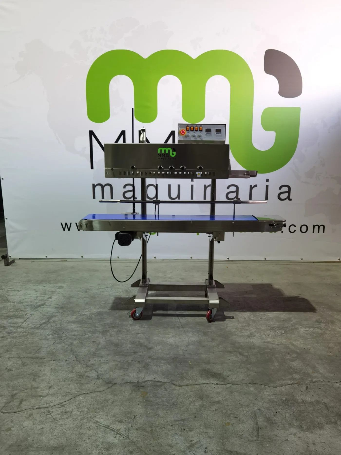 Selladora de bolsas en continuo acero inoxidable nueva - 1