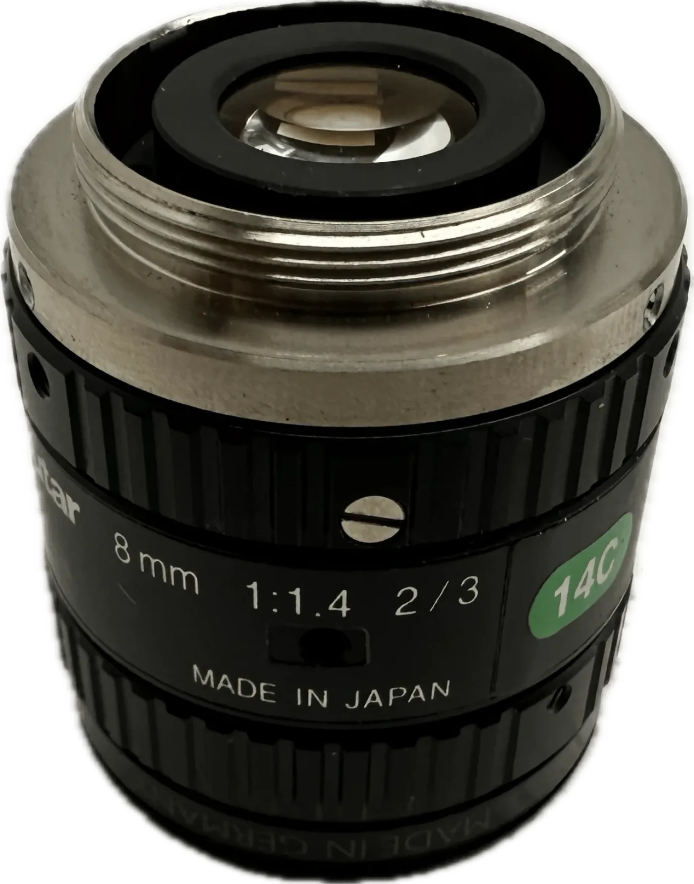 Computar C-Mount Objektiv mit einer festen Brennweite von 8 mm M0814-MP2 F1.4 f8mm 2/3" - 4