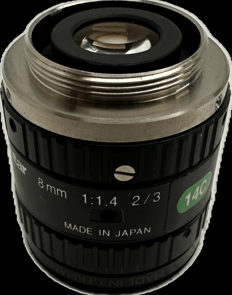 Computar C-Mount Objektiv mit einer festen Brennweite von 8 mm M0814-MP2 F1.4 f8mm 2/3"