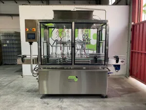 LLENADORA LINEAL DE 3 BOQUILLA PARA DOSIFICADO DE 30-100ML Y 2 BOQUILLAS PARA DOSIFICADO DE 100ML A 1LTS