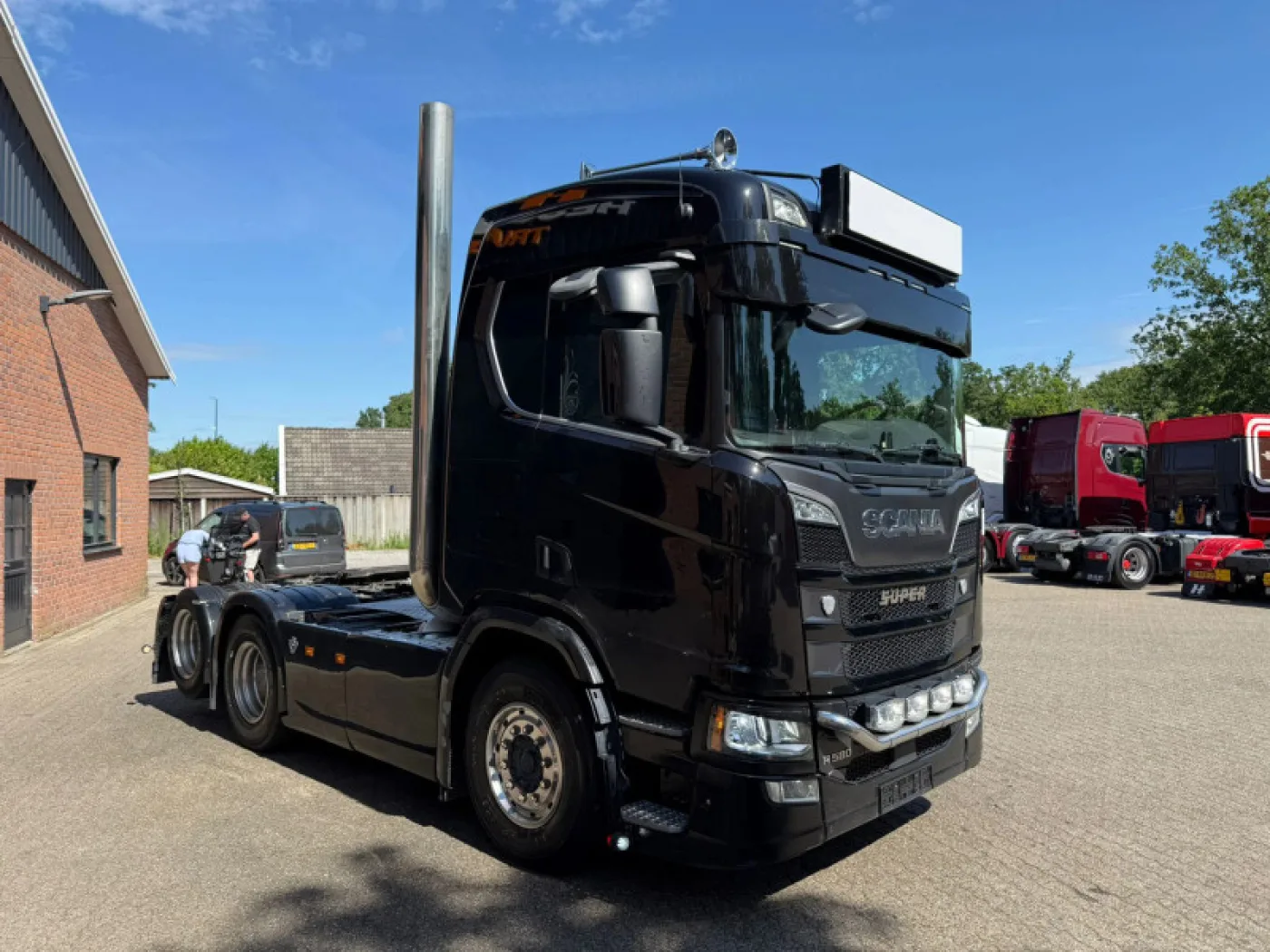 Scania R580 V8 NGS 6x2 Full Air Retarder - 4