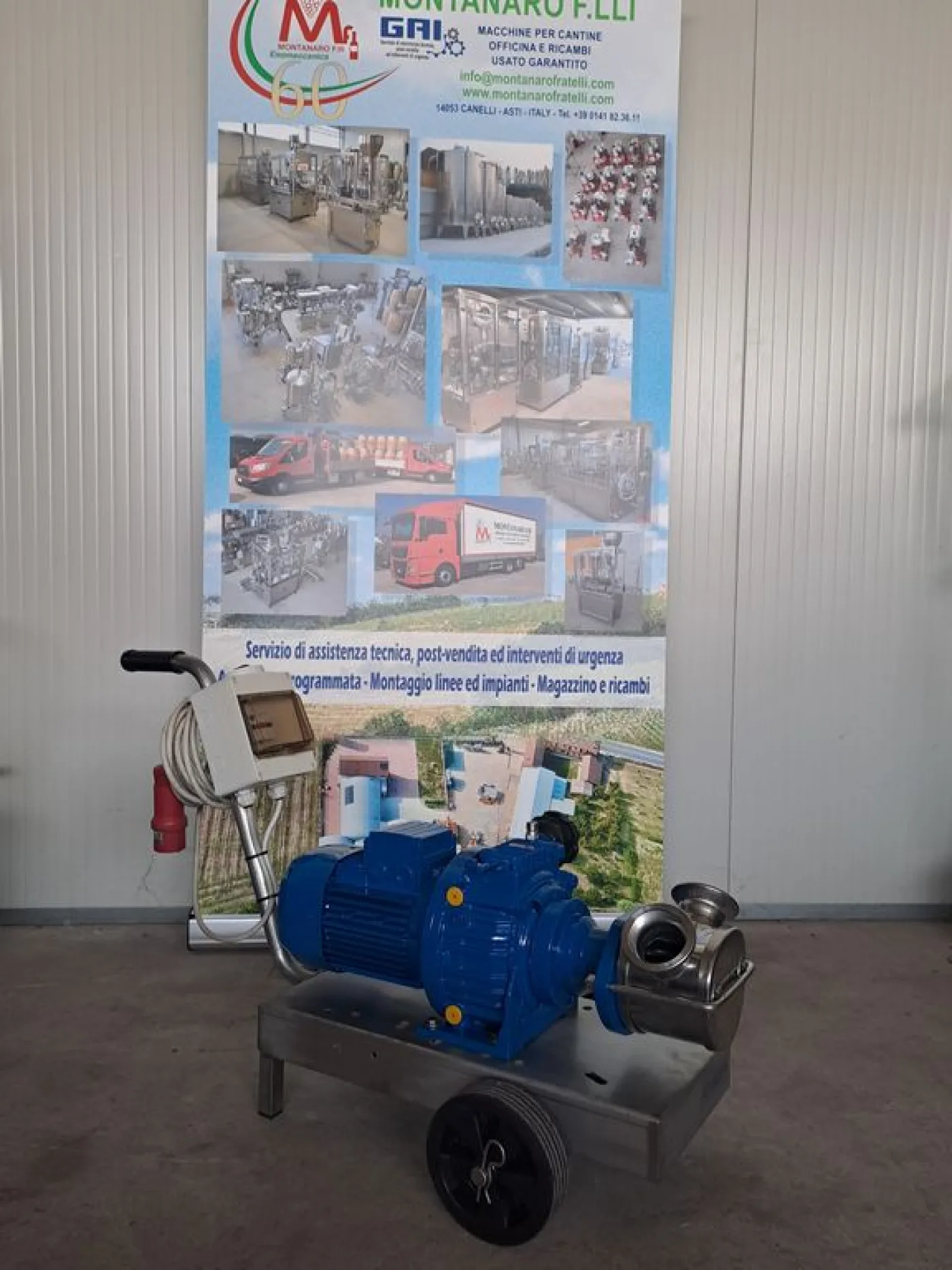 LIVERANI PUMP MODEL MAJOR 60 WITH SPEED VARIATOR, SECOND HAND MACHINE - 6