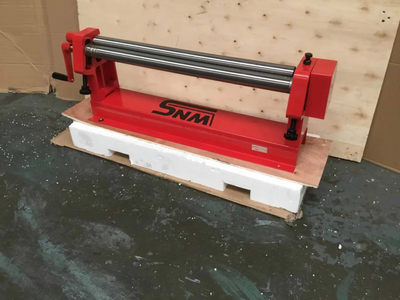 WNS Bench Bending Rolls 660mm x 38mm x 1.2mm Capacity - WNS - W. Neal Services Ltd - 6