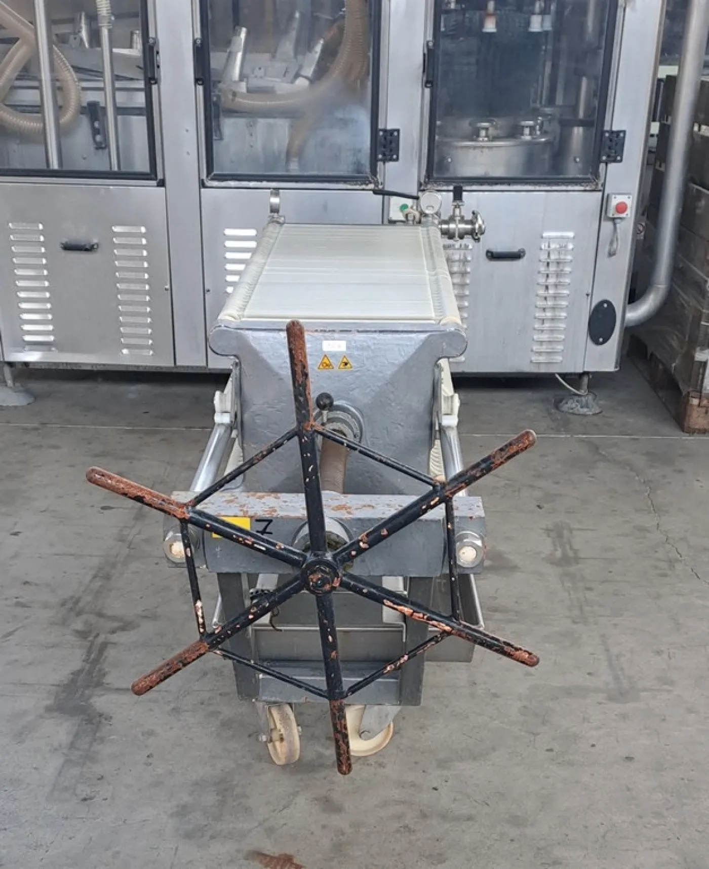 PLATES FILTER 40X40, PAINTED FRAME, 76 PLATES IN PLASTIC MATERIAL, SECOND-HAND MACHINE - 4