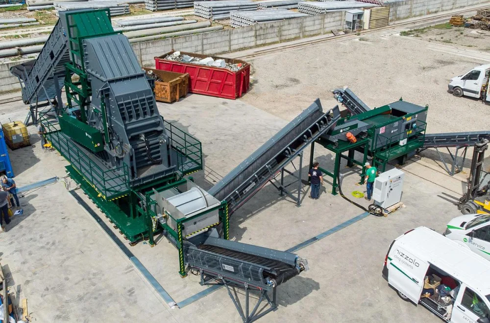 Panizzolo Mega 735 Stationary Hammer Mill.