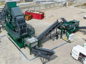 Panizzolo Mega 735 Stationary Hammer Mill.