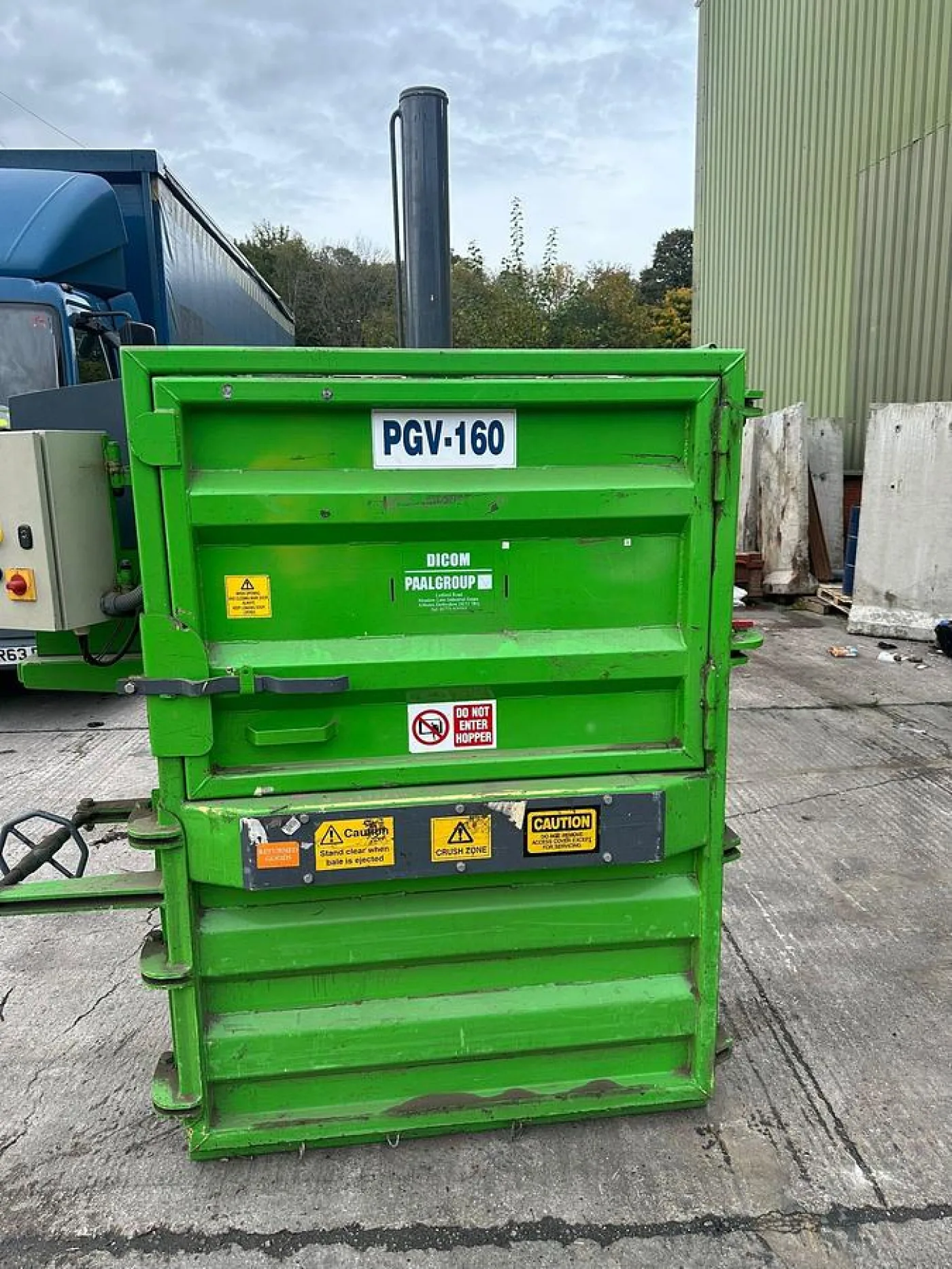 Dicom Kadant PAAL PVG-160 Waste Baler - 1