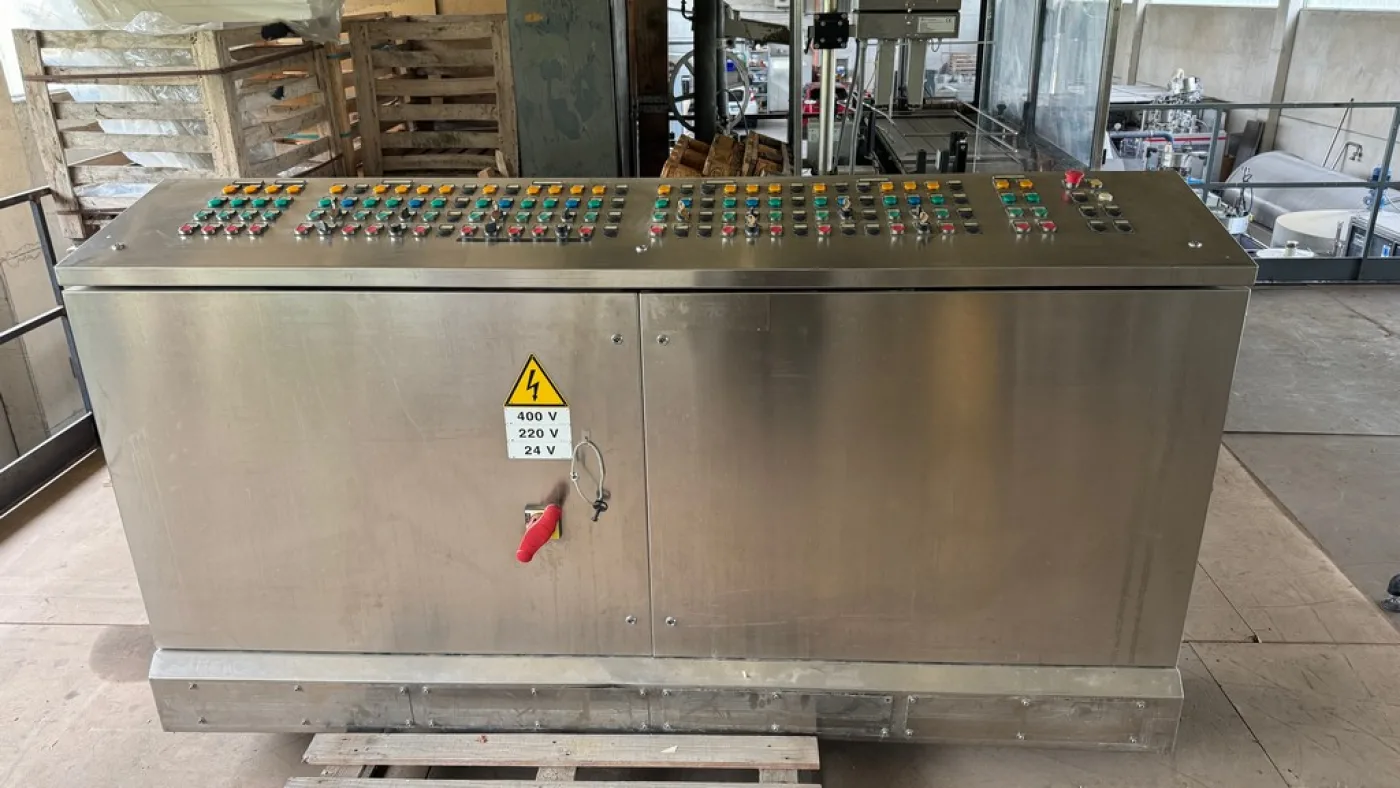 ELECTROMECHANICAL ELECTRICAL PANEL FOR CRUSHING, HOPPER AND AUGERS COMMAND, SECOND-HAND MACHINE - 1