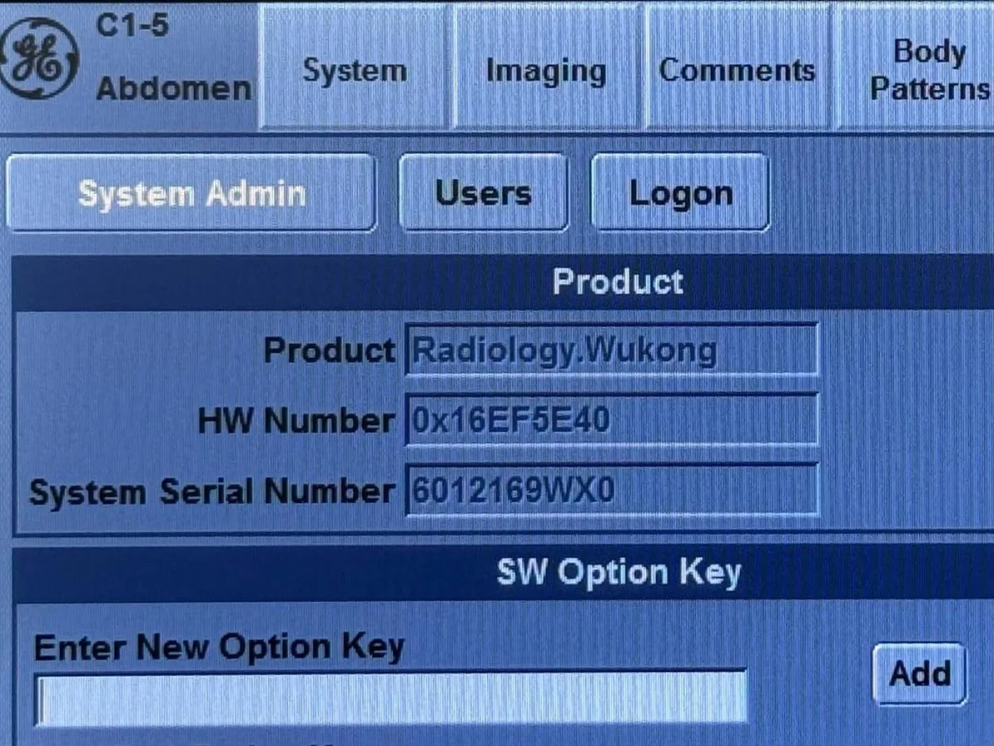 GE Logiq E Ultrasound REF: LOGIQ e YOM: 2018 - 7