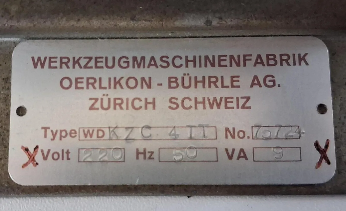 Oerlikon-Bührle WDZXC-4 Induktiver Näherungsschalter Prüfgerät - 4