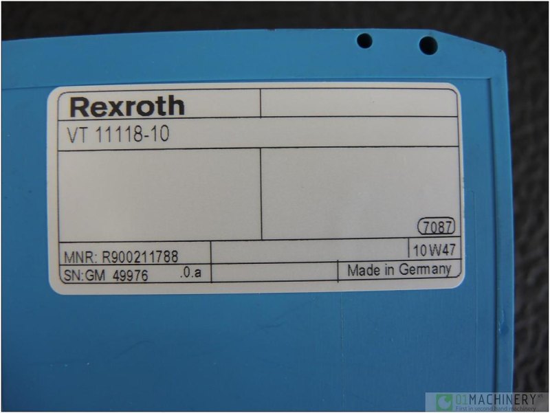 2010 REXROTH VT11118-10 AI2568