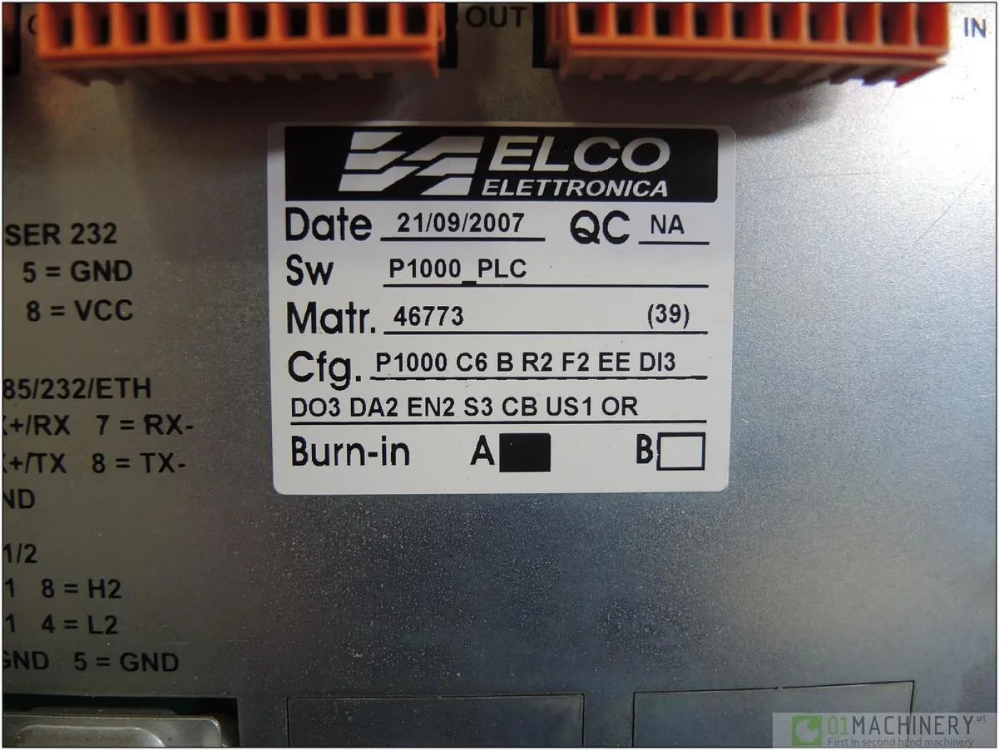 2007 ELCO ELETTRONICA POWER 1000 AI2882 - 8