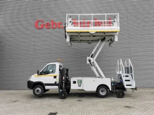 Iveco Journalier 65 C17 Tunlift 737-500 TUNNELPLATFORM!