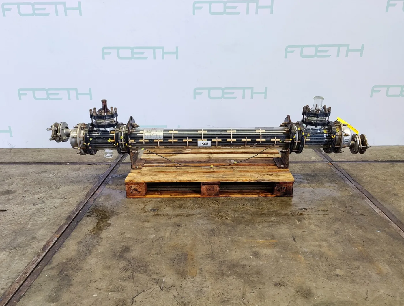 QVF Glasstechnik ROB 32/150/SH/3/SIC - 3,2 m² - Shell and tube heat exchanger - 3