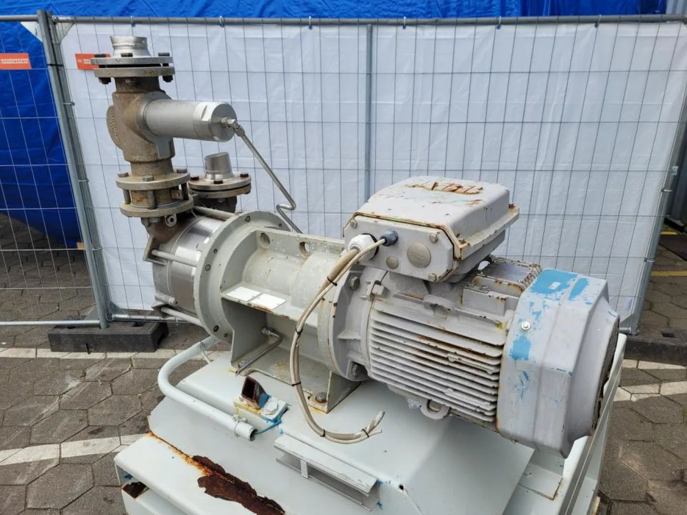 Sulzer Burckhardt Flüssigkeit ring vacuum pump with ABB 10 kW EX Motor - 4