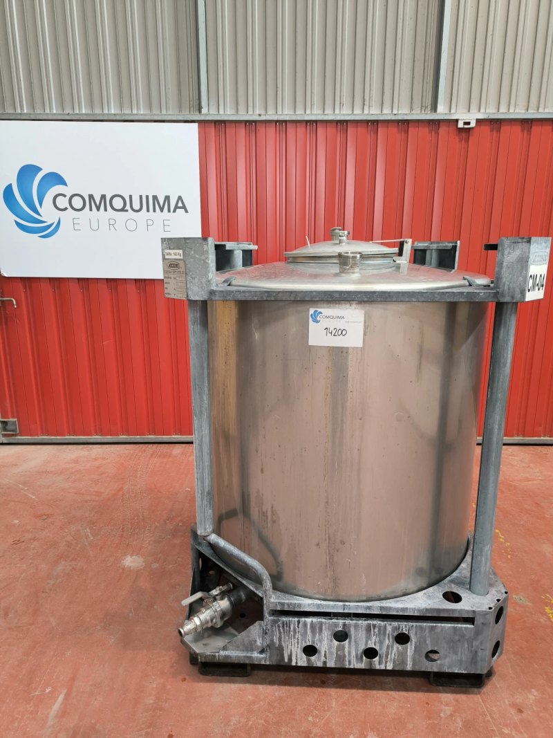 STAINLESS STEEL TANK 1023 LITERS AZZINI PL1000