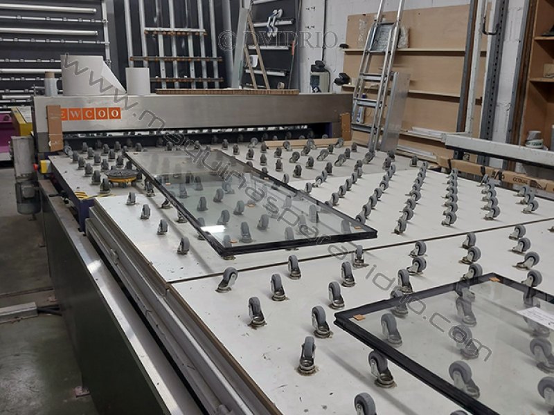 LINEA DE DOBLE ACRISTALAMEINTO PARA VIDRIO CMS