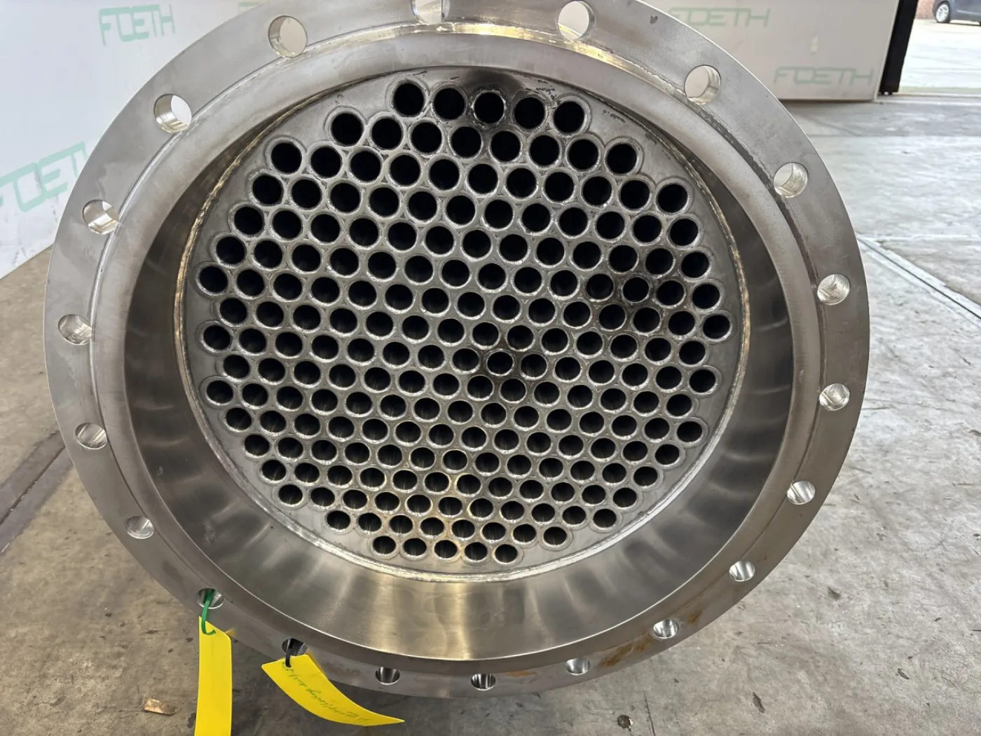 Zürcher AG Apparatebau 25 m² (tubes Hastelloy C22) - Shell and tube heat exchanger - 8