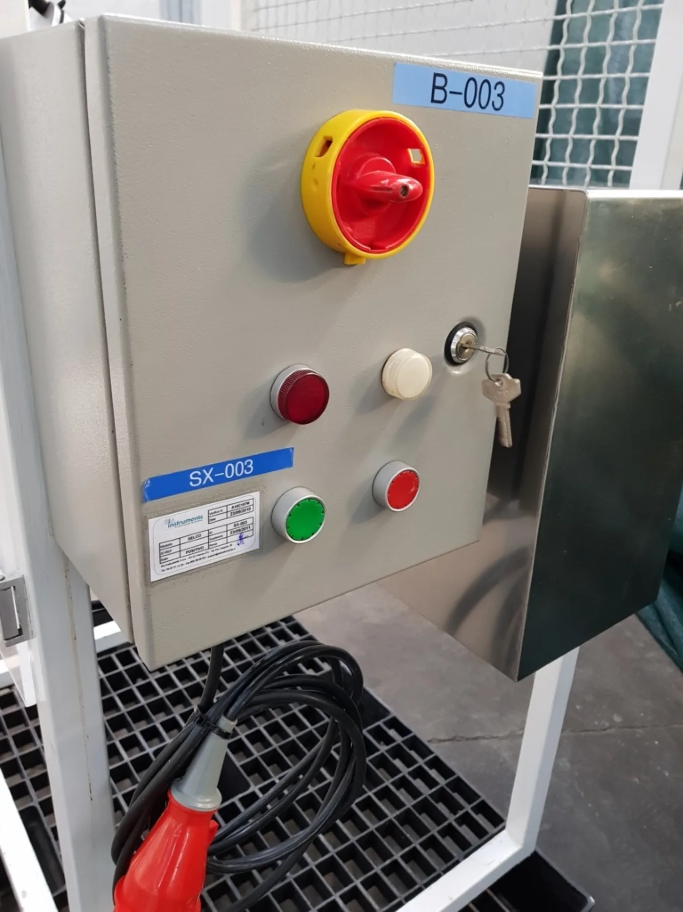 MESCOLATORE POLVERI A ‘V’ – C.MATIC – MOD. 30 L - 5