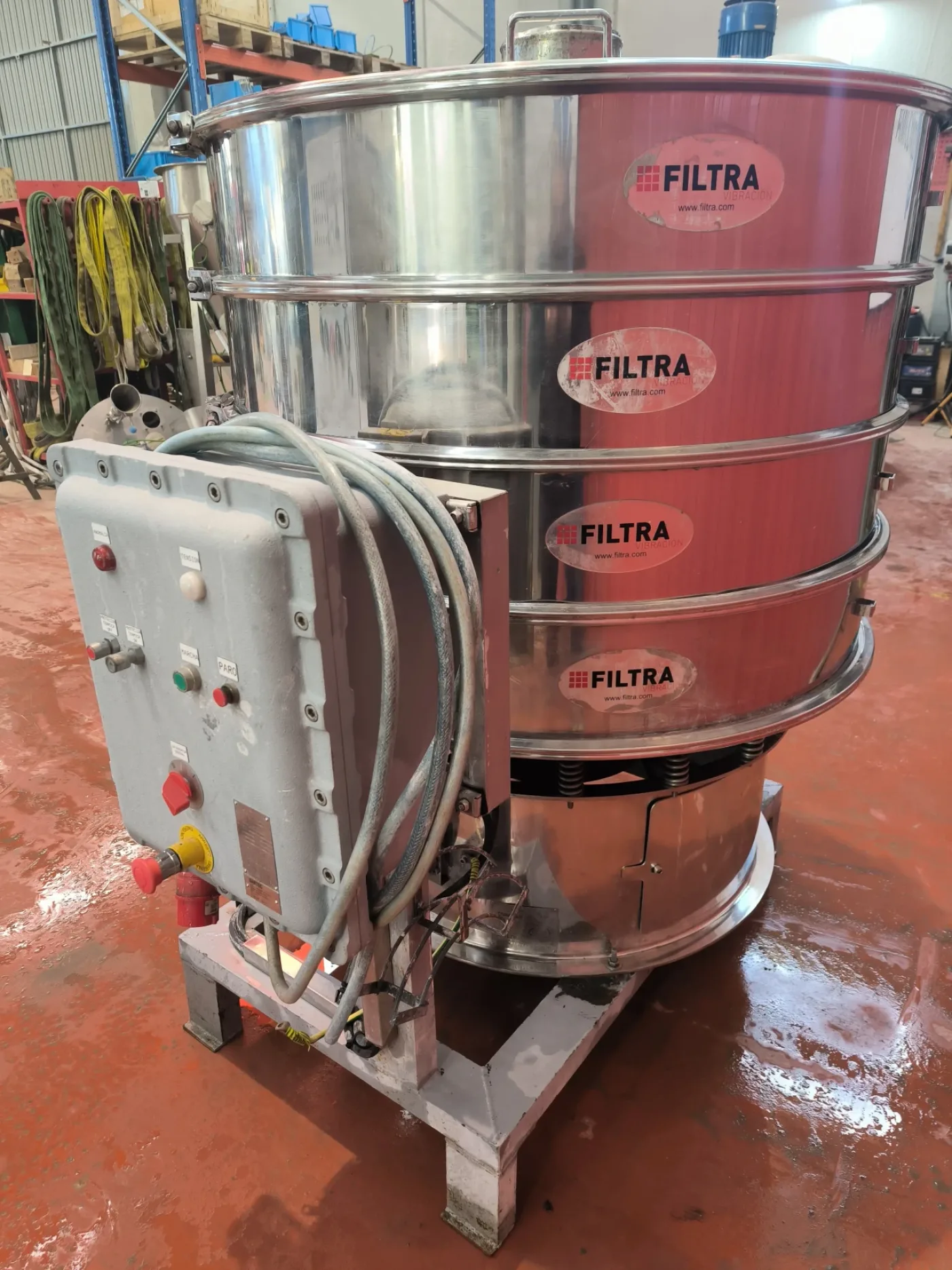 ATEX VIBRATORY SCREENER FOR LIQUIDS/SOLIDS FILTRA FTI1200 - 8