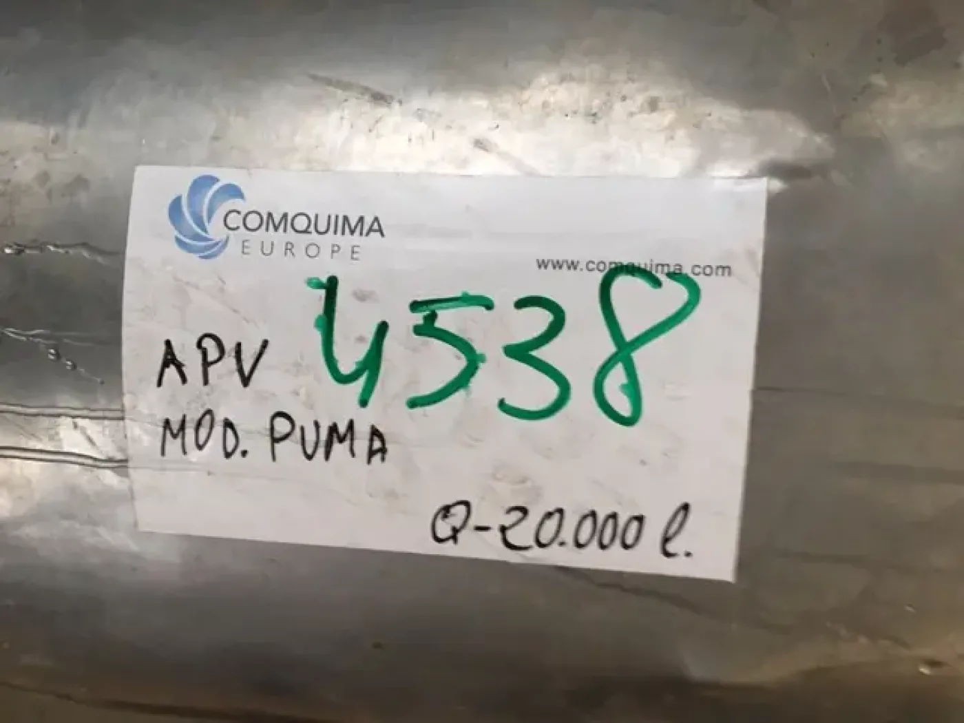 USED APV STAINLESS STEEL CENTRIFUGAL PUMP - 1