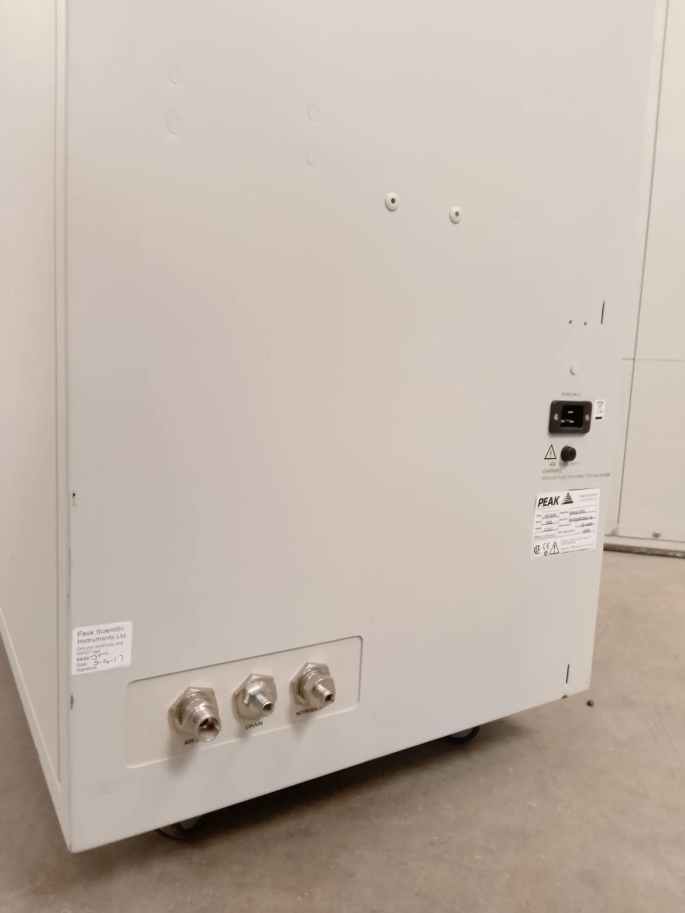 GENERATORE DI AZOTO – PEAK SCIENTIFIC – MOD. INFINITY 5010 - 6