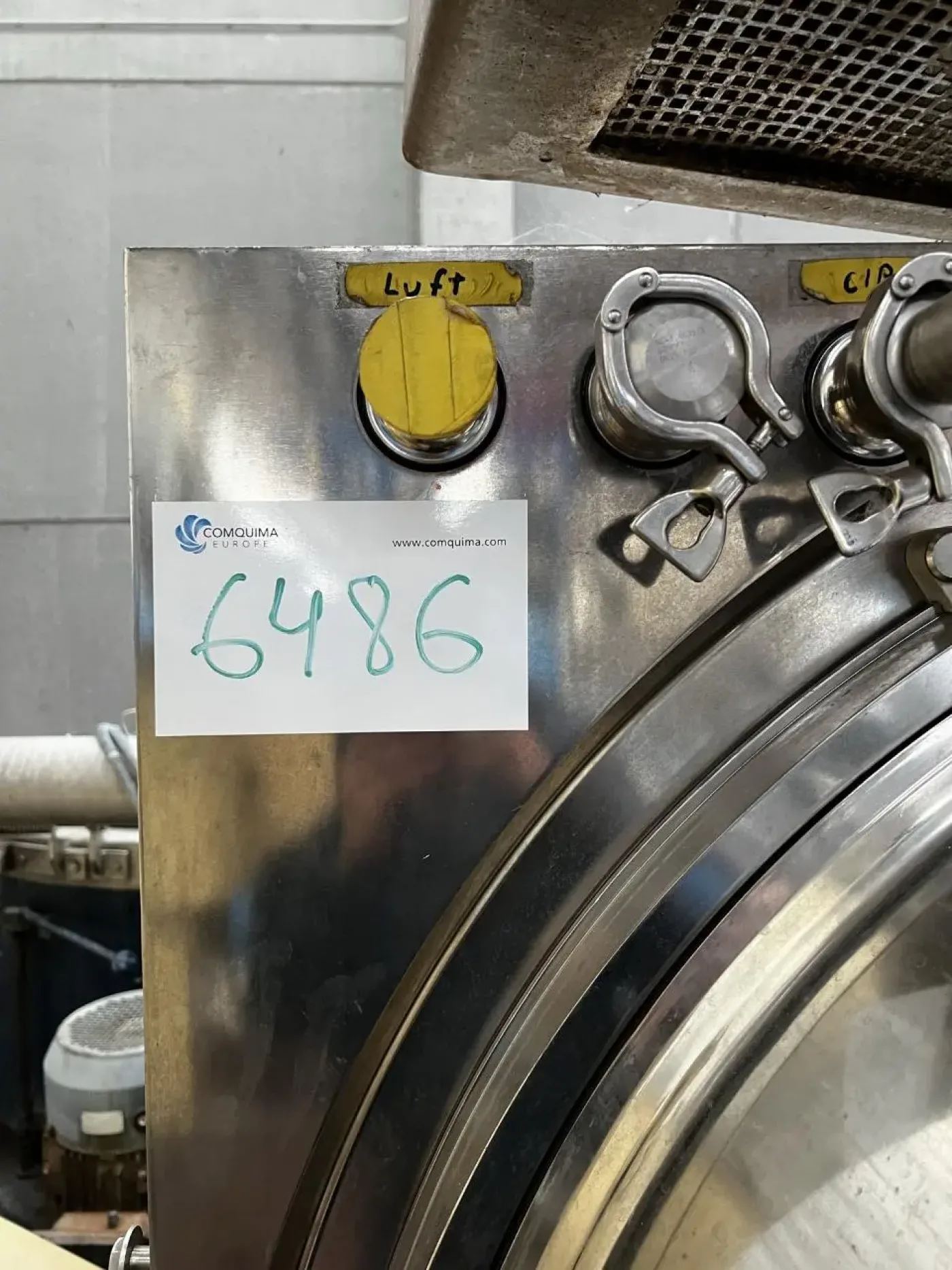 USED KRAUSS MAFFEI IN STAINLESS STEEL 316 HZ 630 Ph CENTRIFUGE - 4