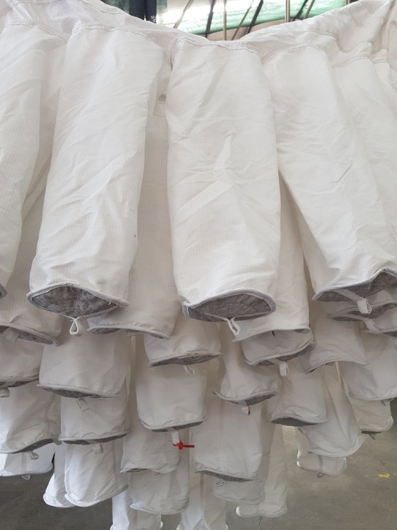 FILTRO A POLIPO PER ESSICCATORE A LETTO FLUIDO – GLATT