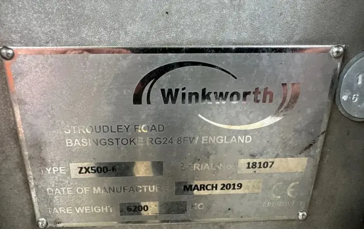 DOUBLE SIGMA MIXER WINKWORTH ZX500-6 IN STAINLESS STEEL 304 778 LITERS WITH JACKET AND EXTRUSION SCREW USED - 3