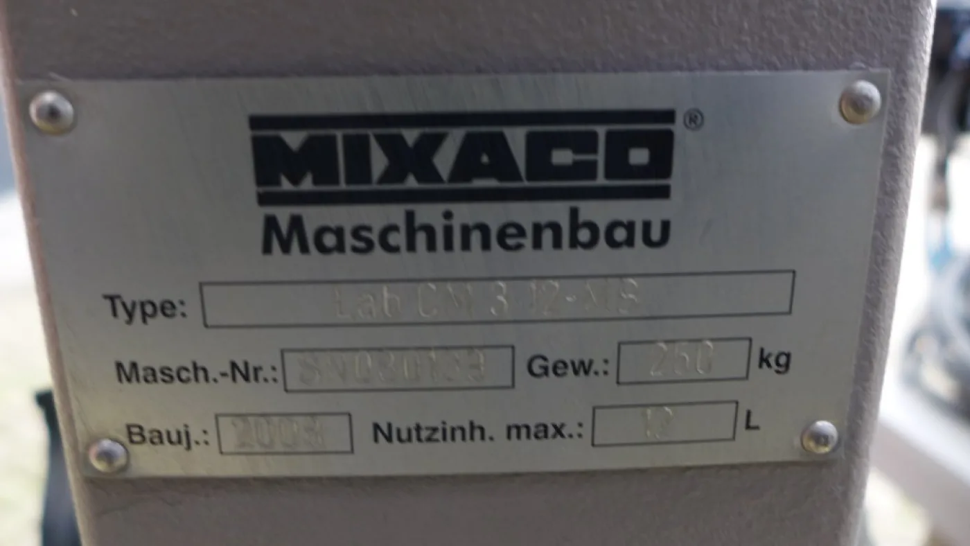 Mixaco CM 6-MB - Cold mixer - 7