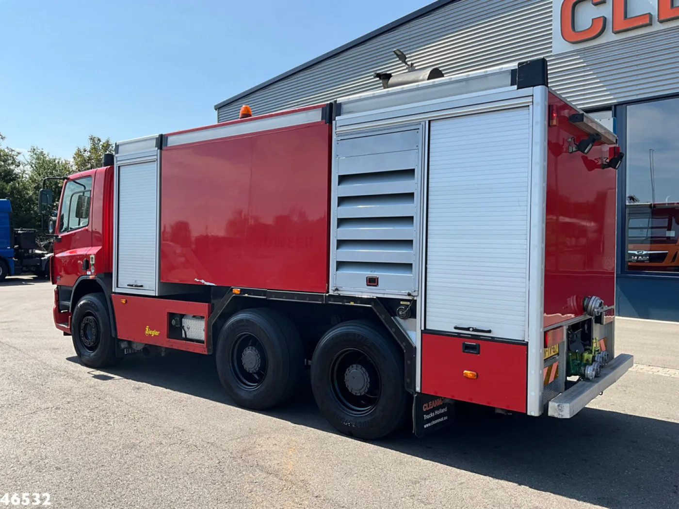 DAF FAT 75 CF 360 6x4 ZIEGLER Brandweer / schuimbluswagen Just 78.346 km! - 4