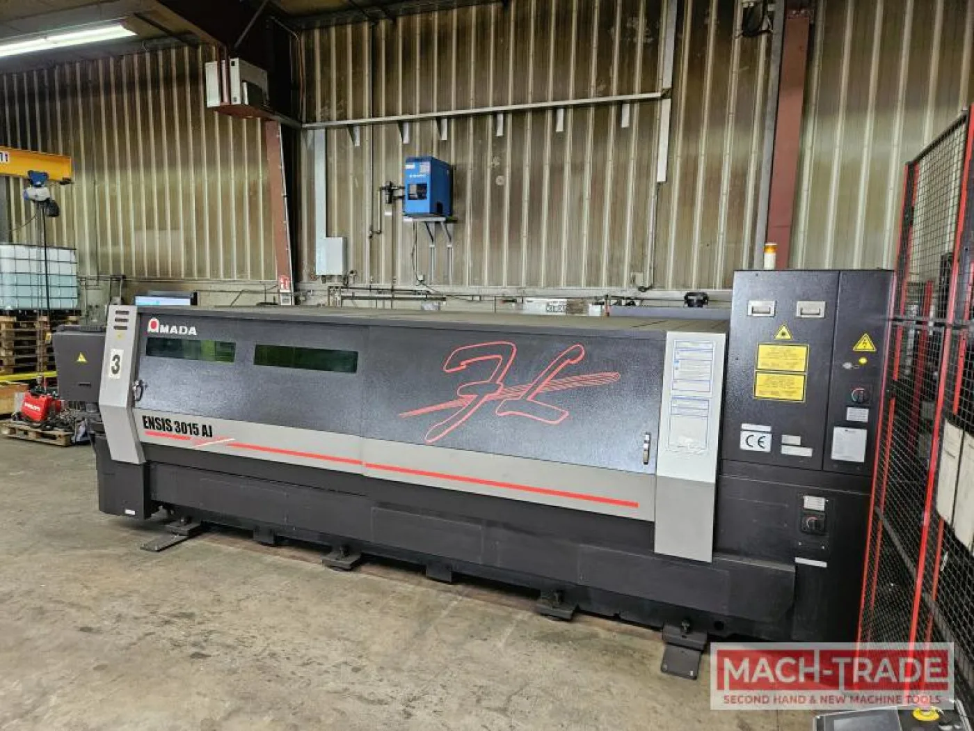 Taglio laser Amada Ensis 3015 AJ 2kW - 1