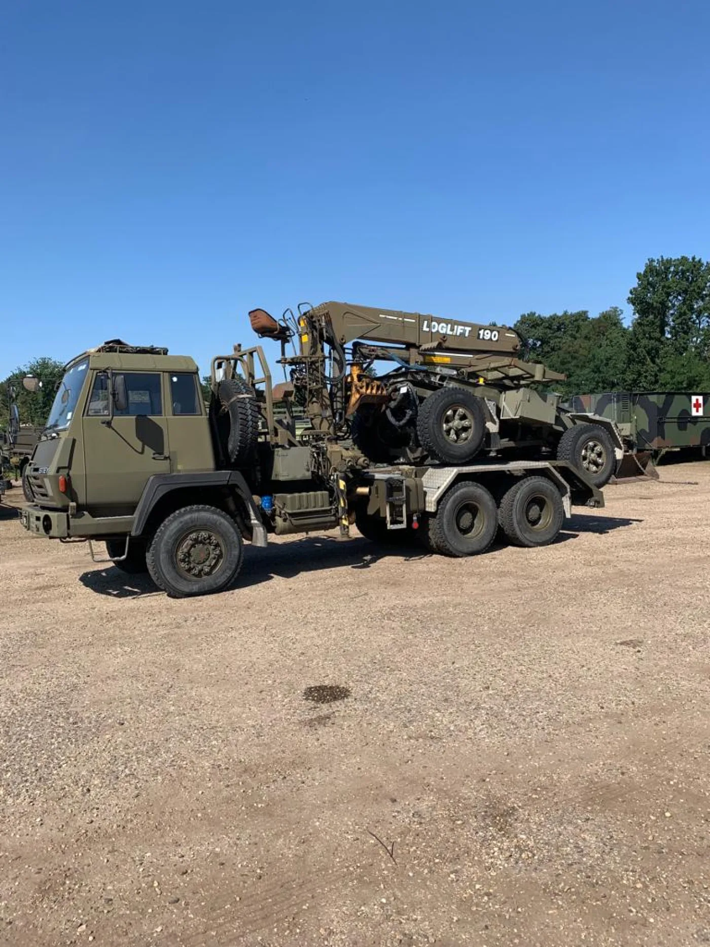 Steyr 6x6 lang transport - 1