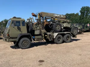 Steyr 6x6 lang transport