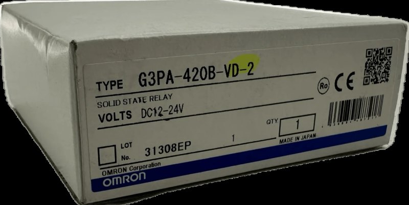 Omron Industrie Relais - Halbleiterrelais mit integriertem Kühlkorper G3PA-420B-VD-2
