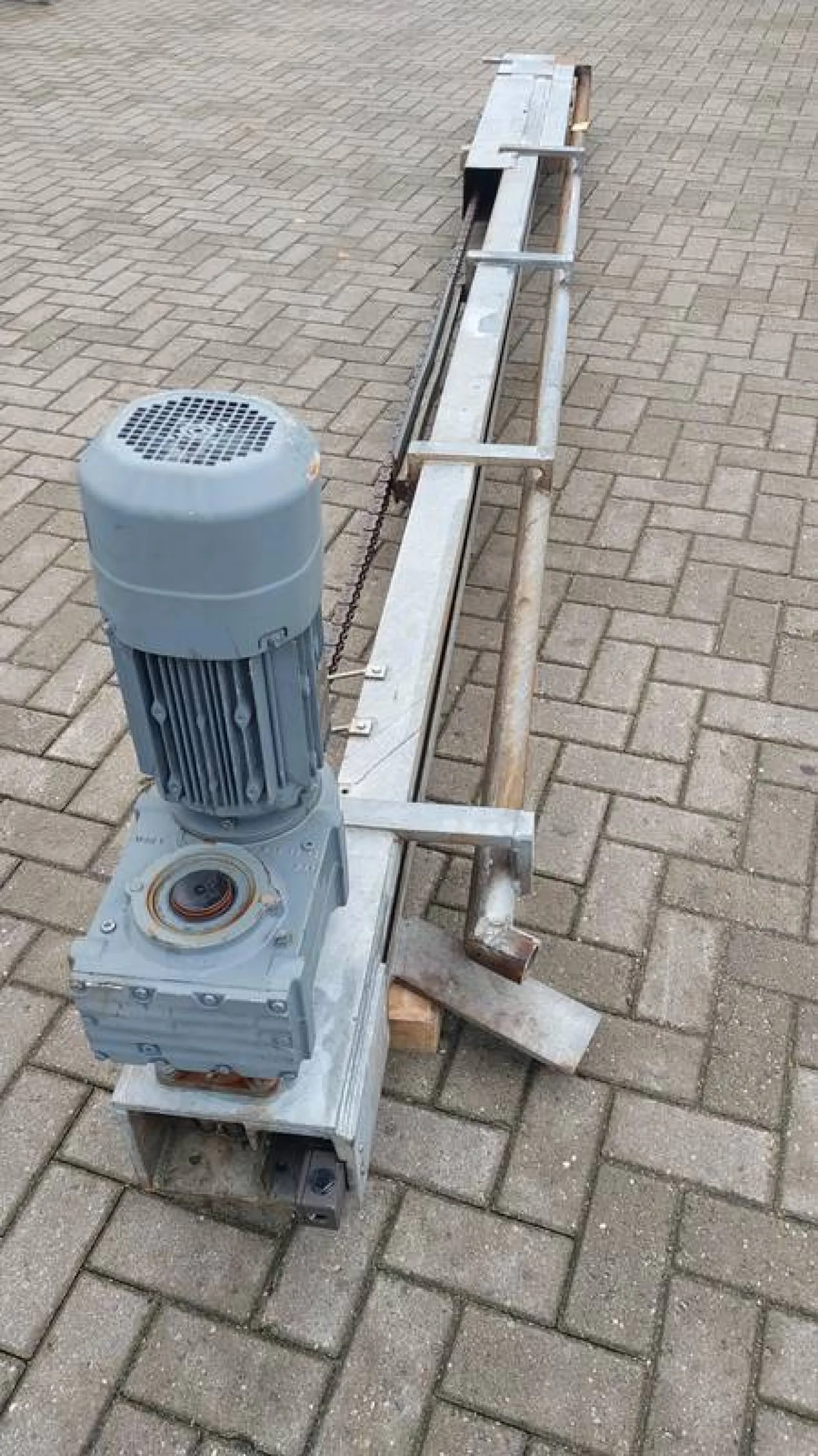 Conveyer lift bleeding cattle - 3