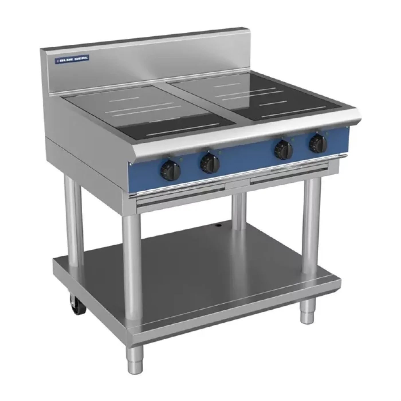 Blue Seal 4 Zone Free Standing Induction Hob 20kW IN514R5-LS - islandcatering - 1