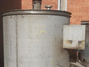 Reservatório de Inox com misturador de 6000 L